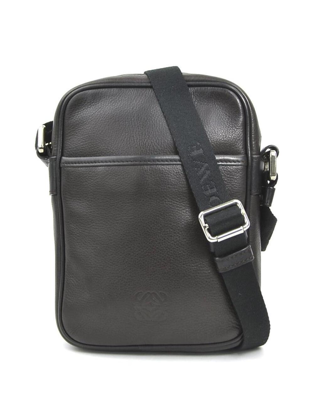 Auth Loewe Shoulder Bag Brown #373581L31B